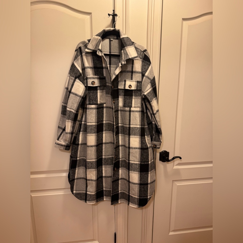 Flannel Plaid Shacket